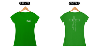 Nome do produtoT-SHIRT 1Gido Quality - Fem | Estampa Costas - Trindade [Escuras]