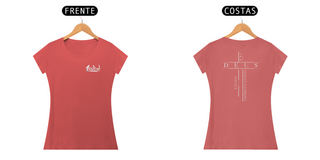 Nome do produtoT-SHIRT 1Gido Estonada - Fem | Estampa Costas - Trindade [Escuras]