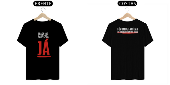 Camiseta adulto Português Frente/Verso