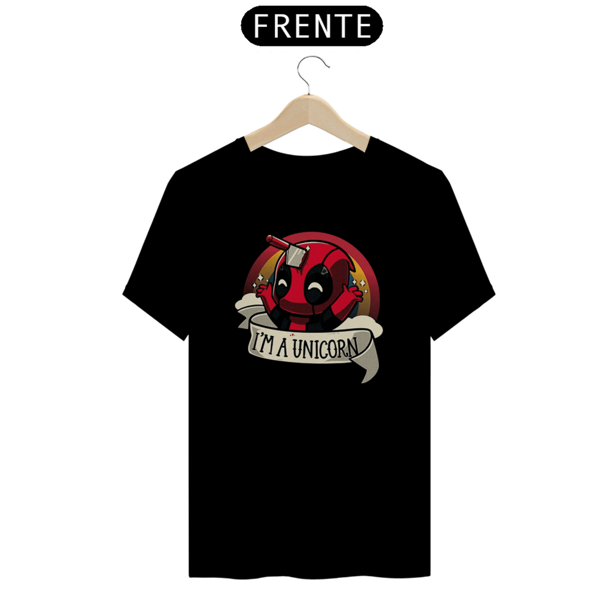 Nome do produto: Camiseta I\'m a Unicorn Deadpool