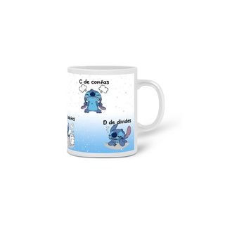 Nome do produtocaneca stitch