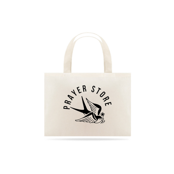 Eco bag prayer logo