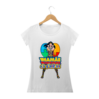 Nome do produtoCamiseta Feminina MAMÃE MARAVILHA DE AUTISTA