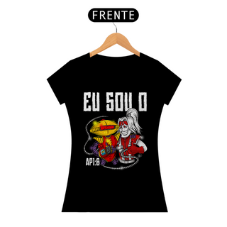 Nome do produtoCamiseta Feminina EU SOU O ALFA E O ÔMEGA