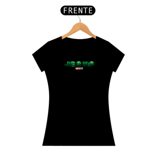 Nome do produtoCamiseta Feminina JESUS / HULK