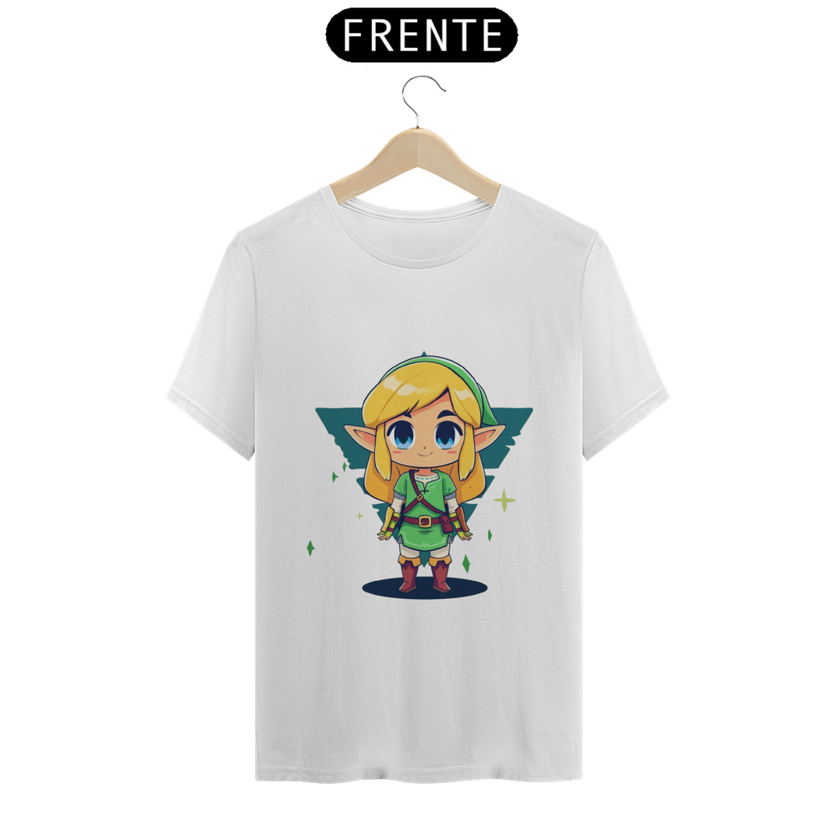 Nome do produto: Camisa Cute Zelda
