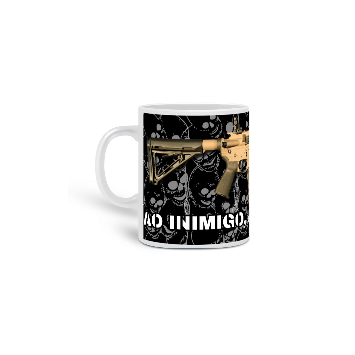 Nome do produto: CANECA AO INIMIGO - VENUMFORCE