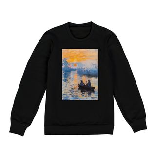 Impressão, Nascer do Sol - Claude Monet