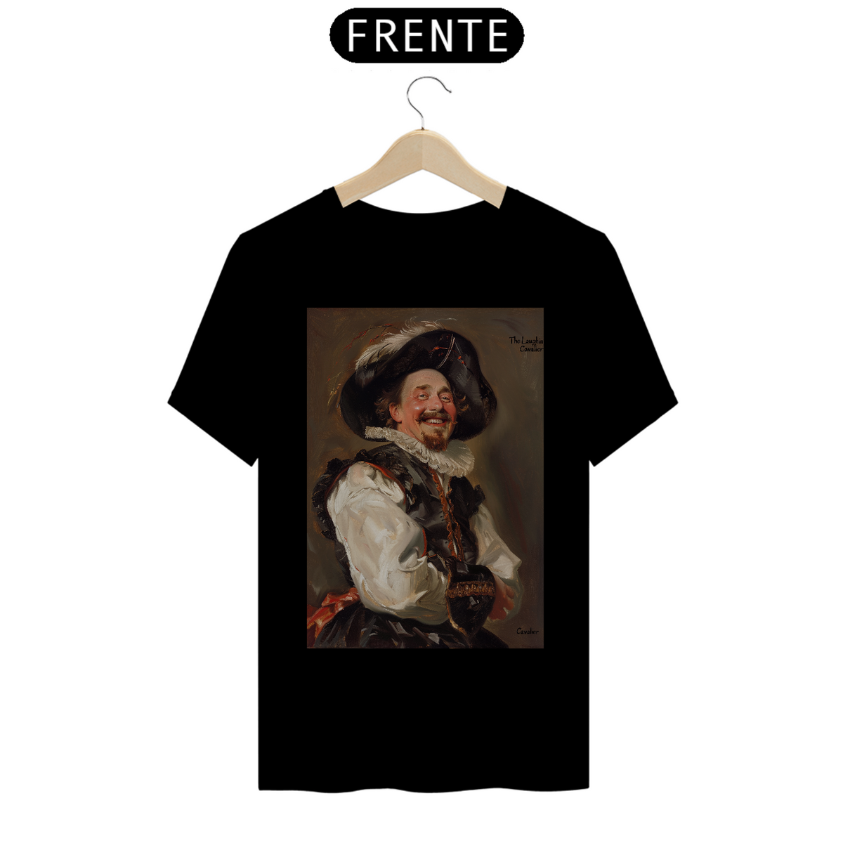 Nome do produto: O Cavaleiro Rindo - Estilo Frans Hals