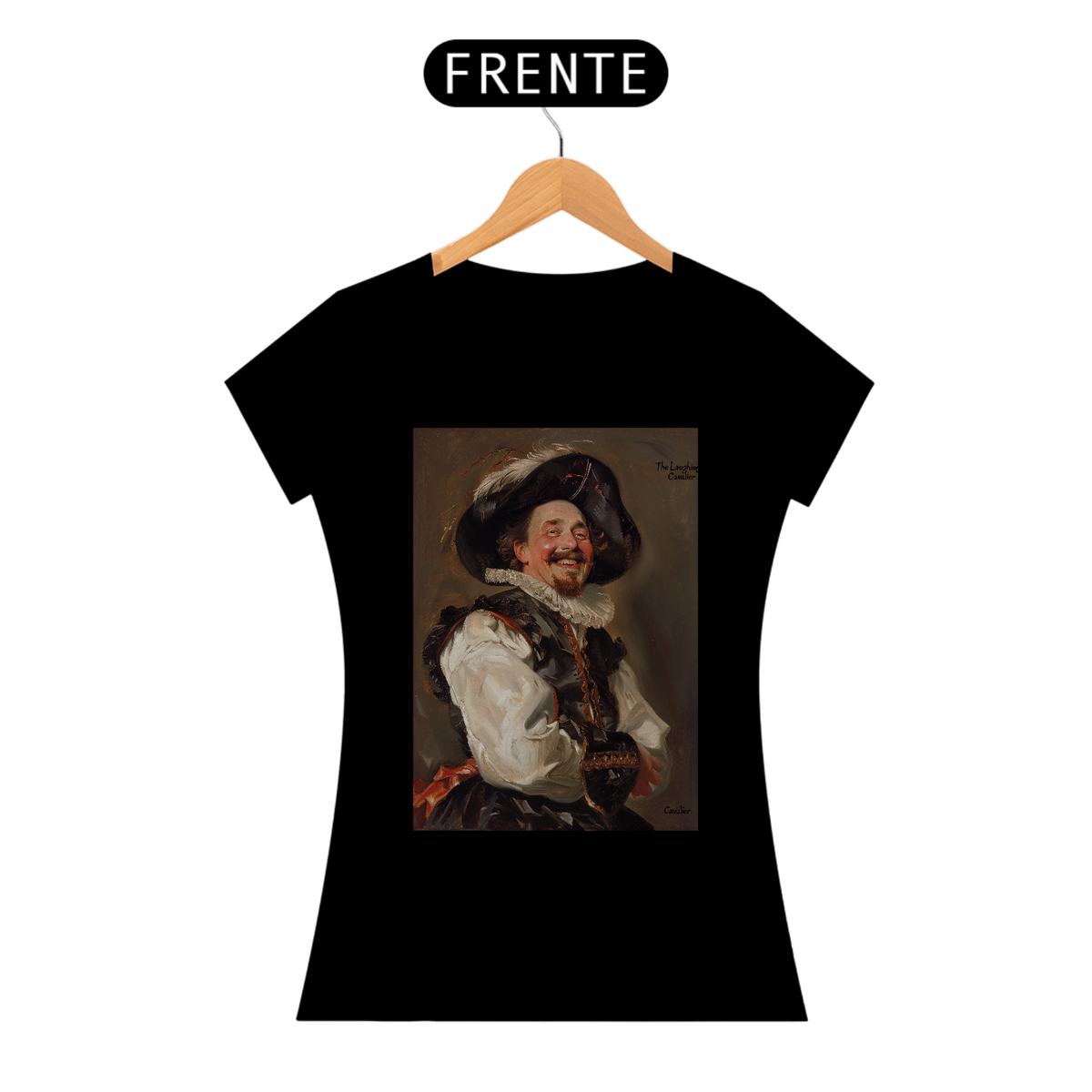 Nome do produto: O Cavaleiro Rindo - Estilo Frans Hals