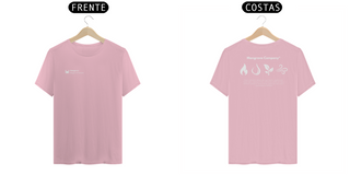 Camiseta Rosa Bêbê Elementos