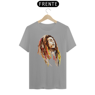 Nome do produtoBOB MARLEY LOOKING - Camiseta Personalizada com Estampa de Bob Marley