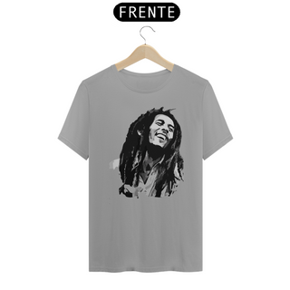 BOB MARLEY SMILLING - Camiseta Personalizada com Estampa do Bob Marley