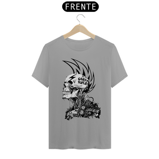 Nome do produtoCAVEIRA GHETTO  RULES - Camiseta Personalizada com Estampa de Caveira