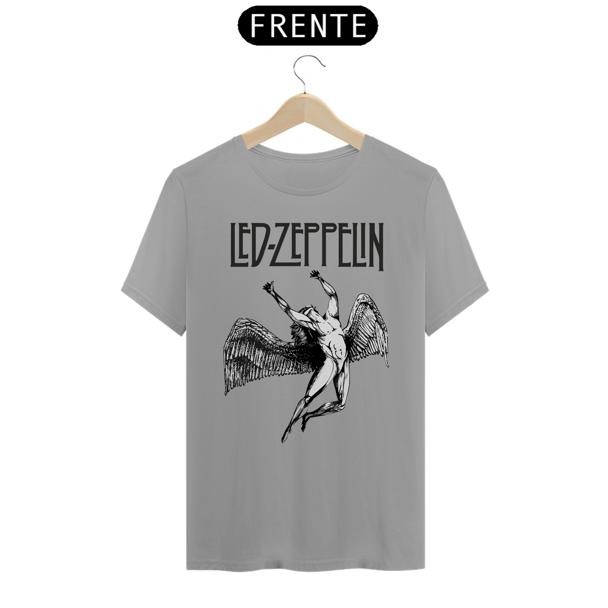 Nome do produto: LED ZEPPELIN ICARUS - Camiseta Personalizada com Estampa de Banda