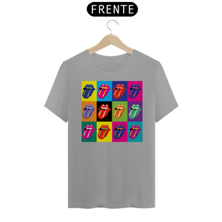 Nome do produtoROLLING STONES POP ART - Camiseta Personalizada com Estampa Pop Art
