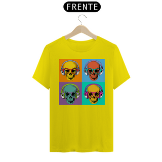 Nome do produtoCamiseta Personalizada Estampa CAVEIRAS NERD