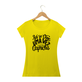 Nome do produtoSÓ SE VIVE UMA VEZ - Camiseta Personalizada com Estampa com Frase Divertida