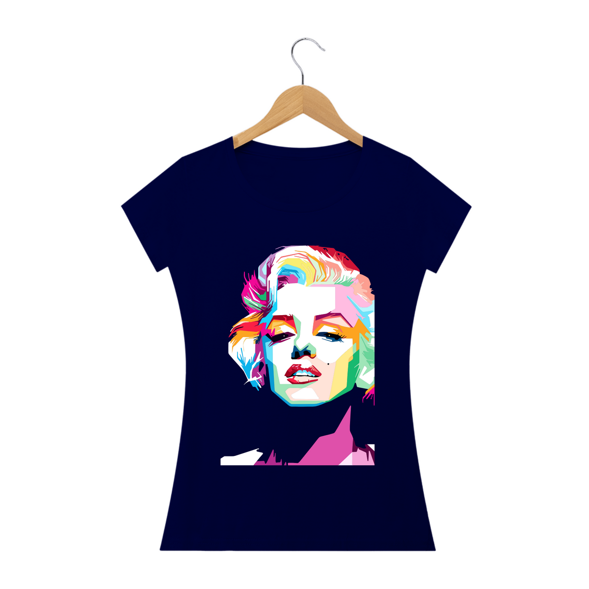 Nome do produto: Camiseta Personalizada Feminina Estampa MARILYN MONROE Sexy