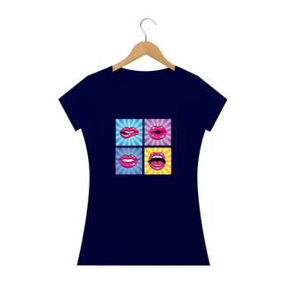 Nome do produtoBOCAS POP ART - Camiseta Personalizada com Estampa Pop Art