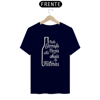 GARRAFA VAZIA - Camiseta Personalizada com Estampa Frase Engraçada