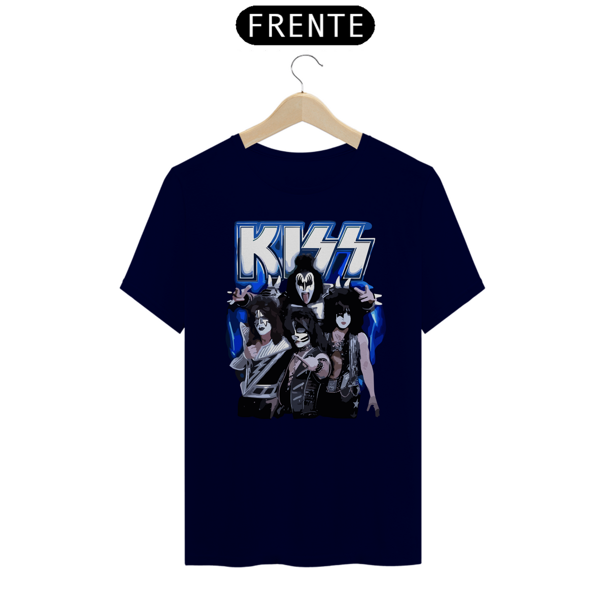 Nome do produto: KISS ICE - Camiseta Personalizada com Estampa
