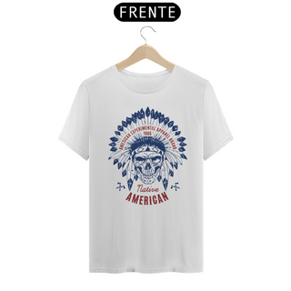 Nome do produtoCamiseta Personalizada Estampa CAVEIRA APACHE Americana