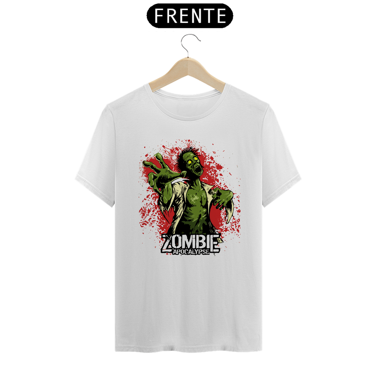 Nome do produto: Camiseta Personalizada Estampa APOCALYSE ZOMBIE 