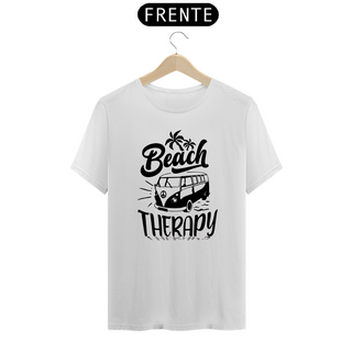 Nome do produtoBEACH THERAPY - Camiseta Personalizada com Estampa de Surf