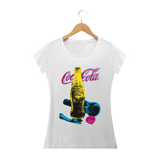 Nome do produtoCOCA-COLA NEON - Camiseta Personalizada com Estampa Pop Art