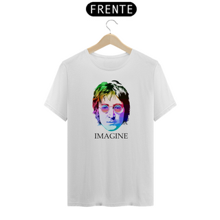 Nome do produtoJOHN LENON IMAGINE - Camiseta Personalizada com Estampa de Rock