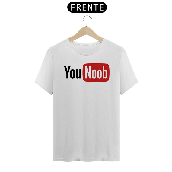YOU NOOB - Camiseta Personalizada com Estampa Geek