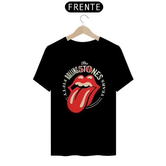 Camiseta Personalizada Estampa ROLLING STONES 50 YEARS