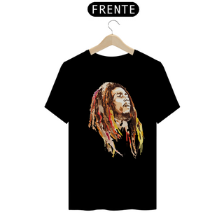 Nome do produtoBOB MARLEY LOOKING - Camiseta Personalizada com Estampa de Bob Marley