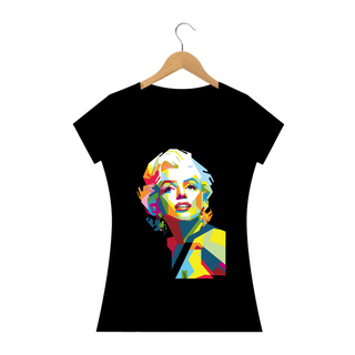 Nome do produtoMARILYN MONROE MONDRIAN - Camiseta Personalizada com Pop Art