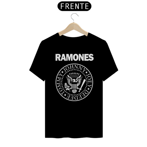 RAMONES - Camiseta Personalizada com Estampa de Banda