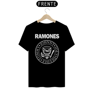 RAMONES - Camiseta Personalizada com Estampa de Banda