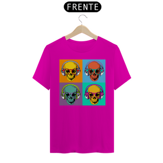 Nome do produtoCamiseta Personalizada Estampa CAVEIRAS NERD