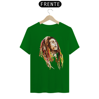 Nome do produtoBOB MARLEY LOOKING - Camiseta Personalizada com Estampa de Bob Marley