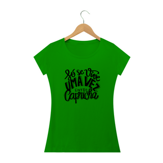 Nome do produtoSÓ SE VIVE UMA VEZ - Camiseta Personalizada com Estampa com Frase Divertida