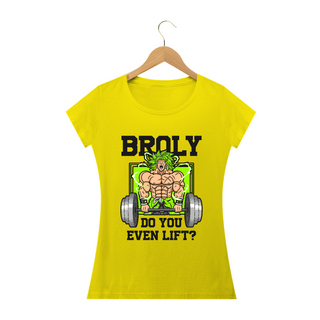 Nome do produtoCamiseta Feminina: Broly GYM