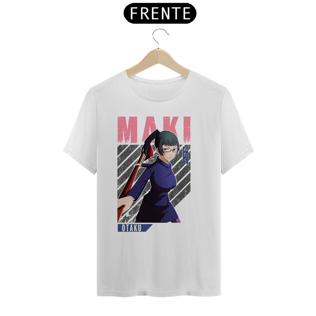Nome do produto: Camiseta Unissex: Maki Zenin | Jujutsu Kaisen