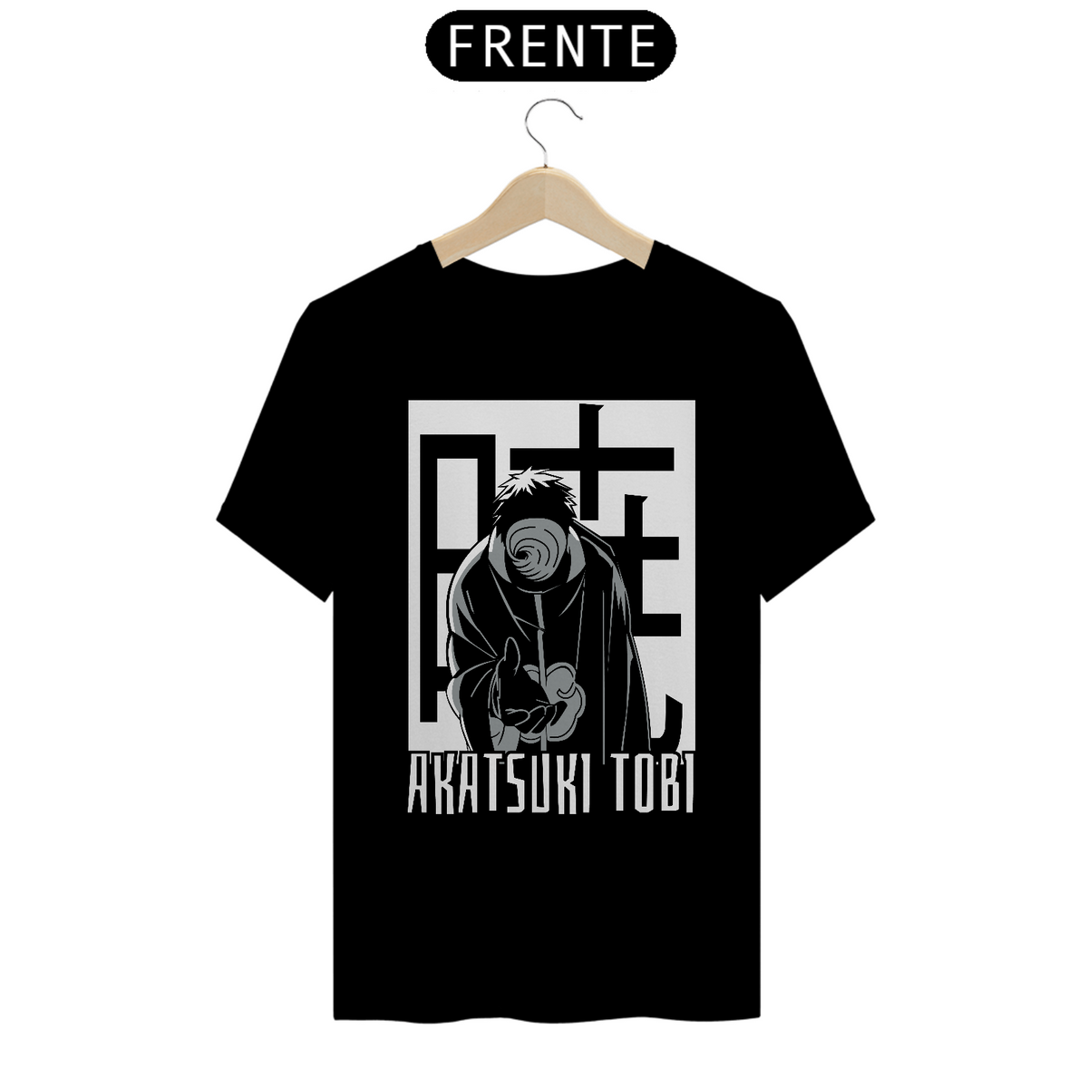 Nome do produto: Camiseta Unissex: Akatsuki Tobi