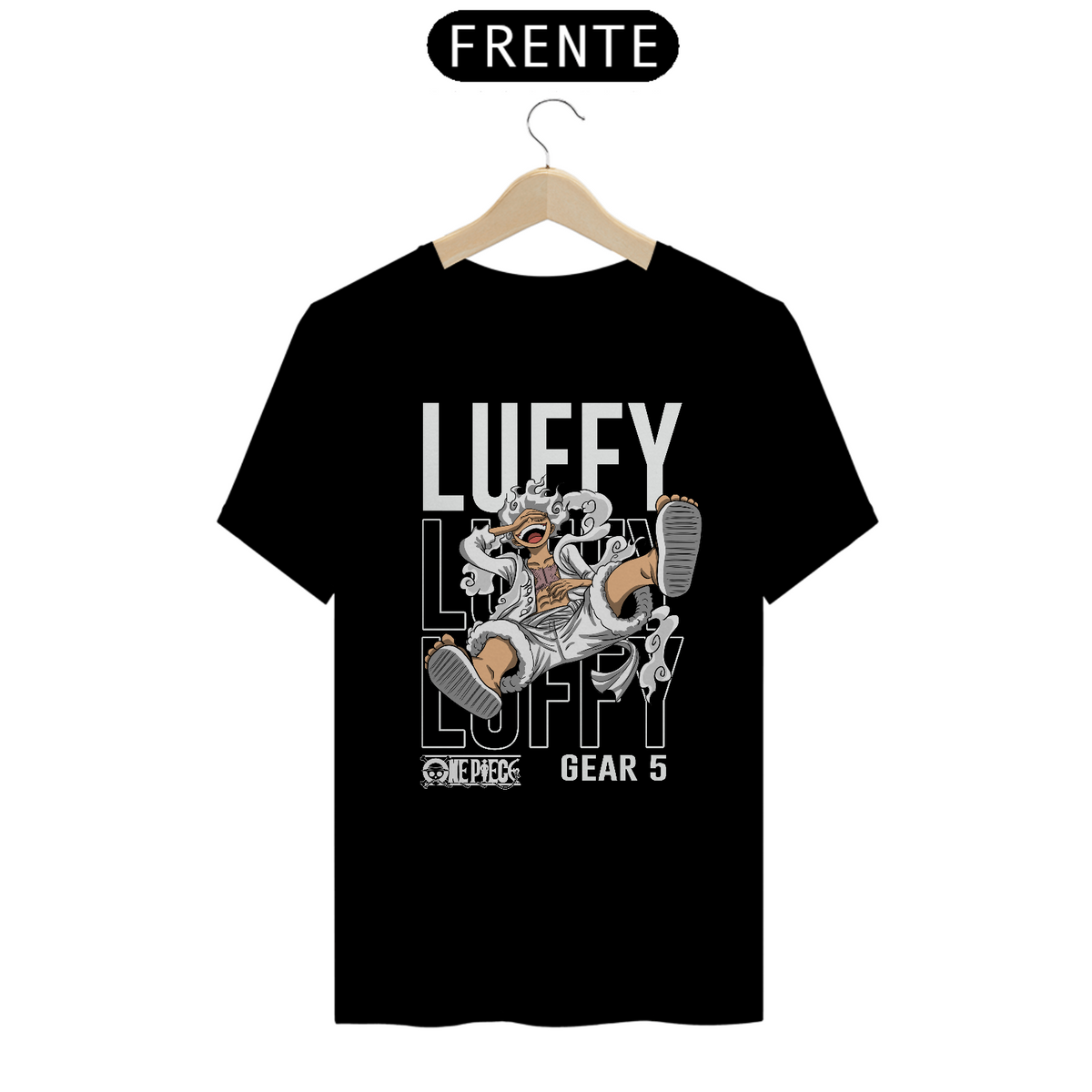 Nome do produto: Camiseta Unissex: Luffy Gear 5