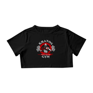 Camisa Cropped Feminina: Kratos GYM