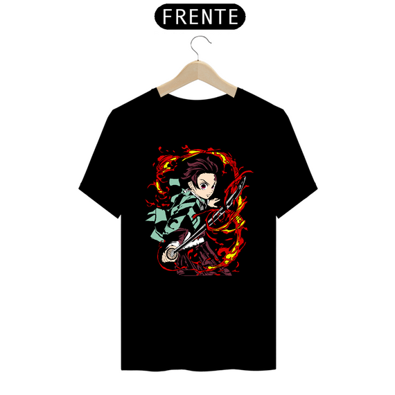 Camiseta Prime Unissex: Tanjiro Kamado (Kimetsu No Yaiba)