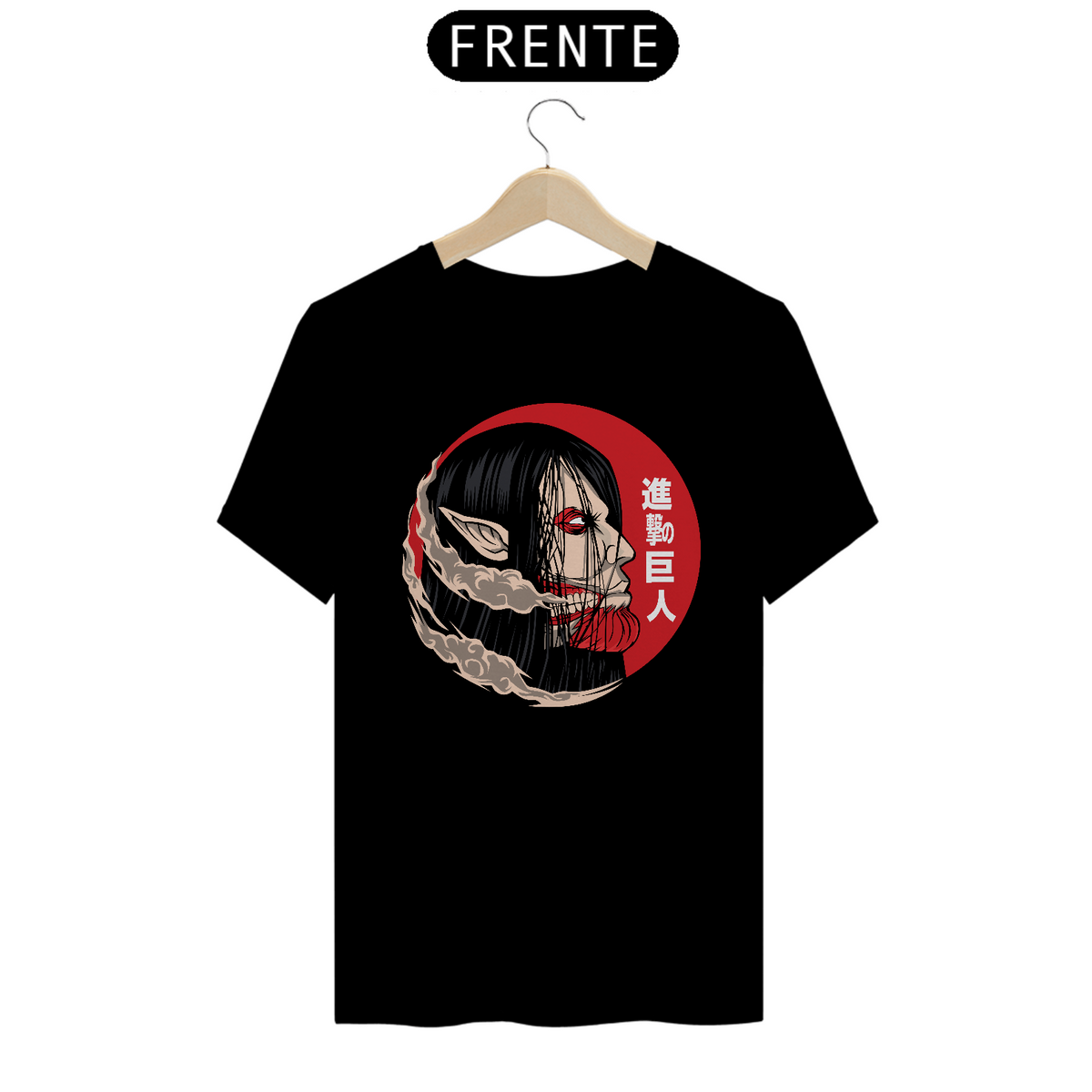 Nome do produto: Camiseta Unissex: Eren Jaeger