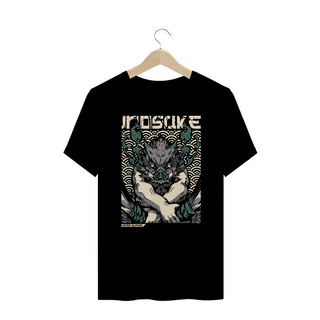 Camiseta Plus Size: Inosuke Hashibira | Demon Slayer