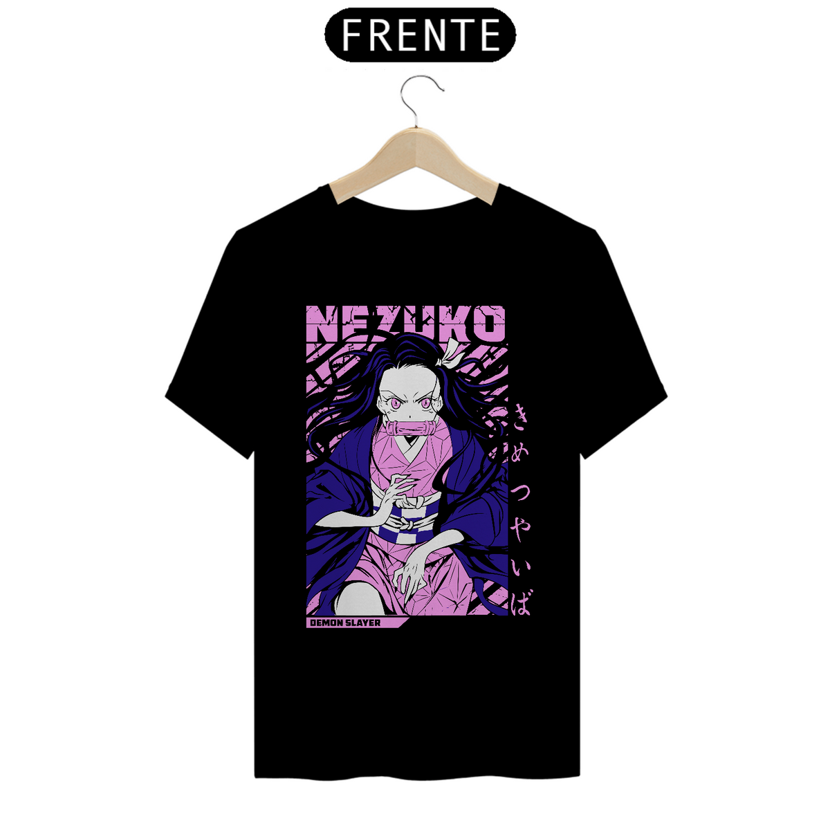 Nome do produto: Camiseta Prime Unissex: Nezuko Kamado | Demon Slayer