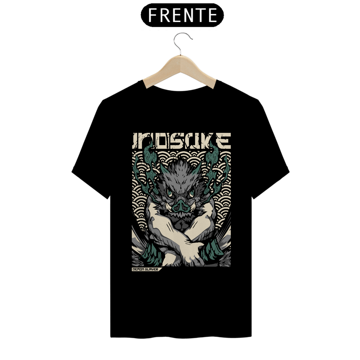 Nome do produto: Camiseta Prime Unissex: Inosuke Hashibira | Demon Slayer